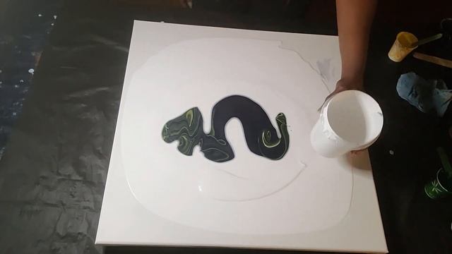 CLOUD PEARL POUR - (CLOUD POUR) GO BIG OR GO HOME (3), Acrylic Pouring смотреть онлайн