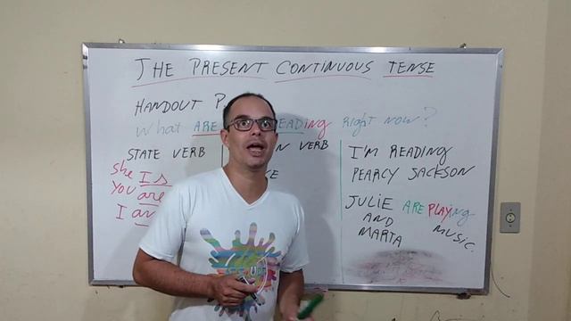 The Present Continuous Tense - 8º Ano смотреть онлайн