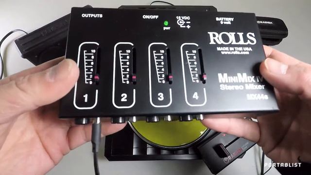 Portablist.com - Rolls Mini Mix IV Stereo Mixer смотреть онлайн
