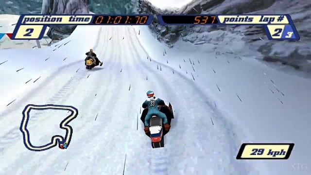 Sled Storm PS1 Gameplay HD (Beetle PSX HW) смотреть онлайн