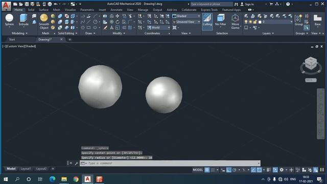 Autocad 2021 -2022 3D Tutorial | how to create Solids in autocad 3d modelling tutorial for beginner смотреть онлайн
