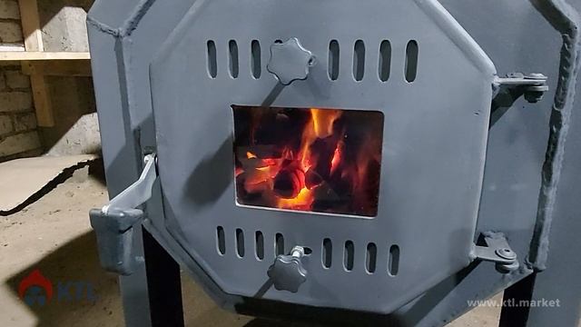 Огляд дров'яної печі KTL смотреть онлайн