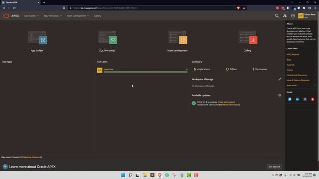 How I upgrade my Oracle APEX application смотреть онлайн
