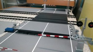 Макет ЖД переезда