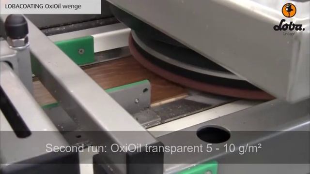 LOBACOATING: Application OxiOil And UV-Oil