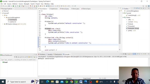 java constructor смотреть онлайн