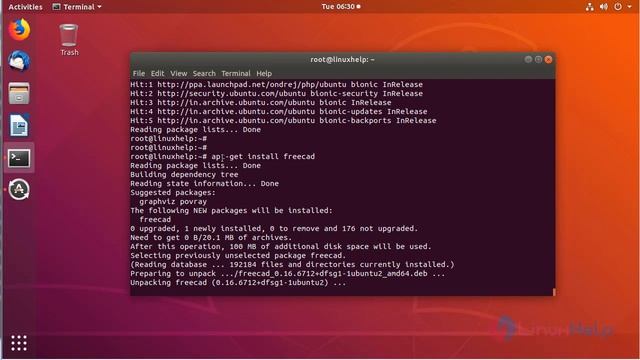 How to install FreeCAD on Ubuntu 18.04 смотреть онлайн