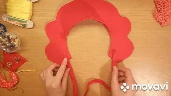 Кокошник из картона своими руками быстро и просто