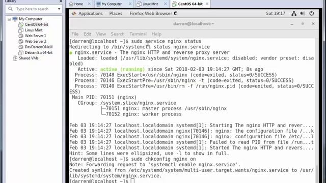 How To Install Nginx on CentOS 7 смотреть онлайн