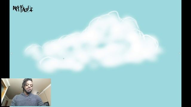 Drawing Tutorial. How to draw clouds in Artflow. Draw with me!!! :D смотреть онлайн
