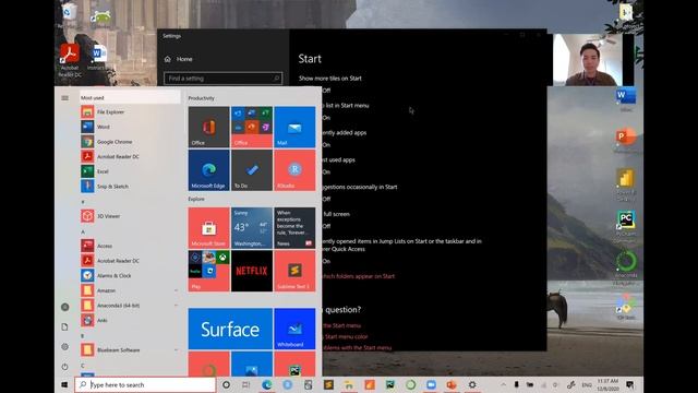 Window 10 Start Menu Personalization Team 1 Anh Do смотреть онлайн