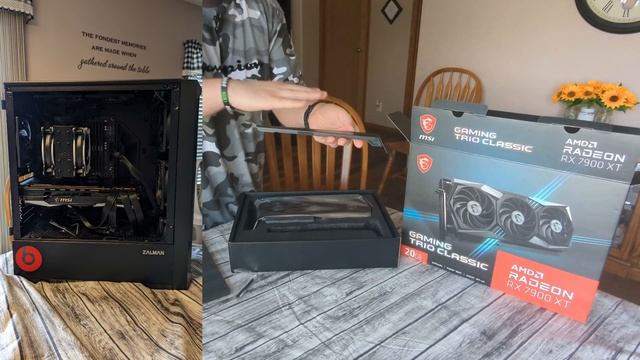 RX 7900 XT VS RX 6700 XT -Time To Upgrade! MSI GAMING TRIO CLASSIC UNBOXING/BENCHMARKS