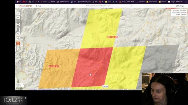 Highland Fire - Riverside County, California - Santa Ana Winds! смотреть онлайн