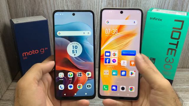 Moto g34 5g vs Infinix Note 30 5g - Best konsa | 8gb ram | 256gb storage | 5g 🔥| JBL sound смотреть онлайн