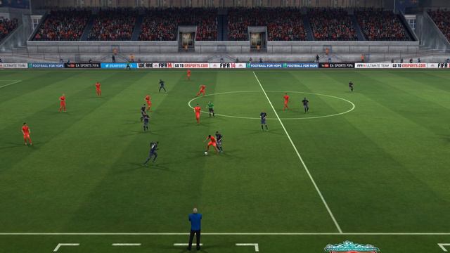 FIFA 14 МЮ Супер Кубок (1ый тайм) смотреть онлайн