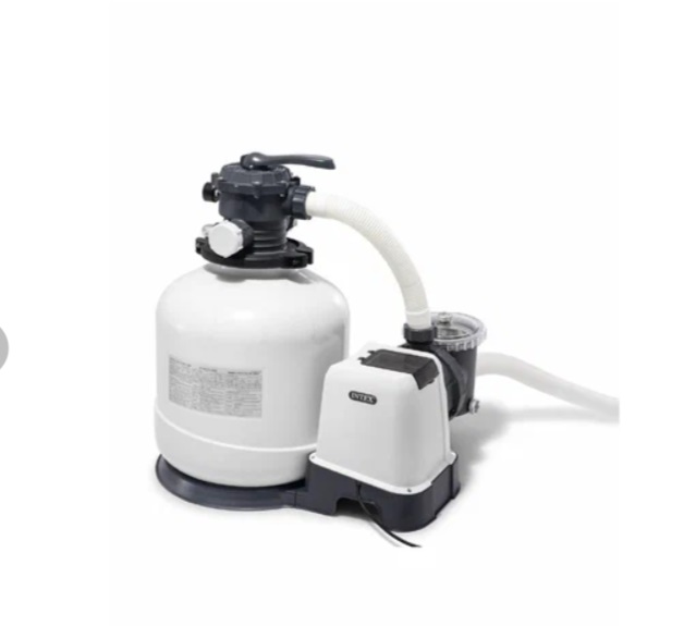 Собираем, подключаем песочный фильтр-насос Intex.