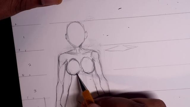 How To Draw Bodies (Female Body Proportions Drawing Tutorial)