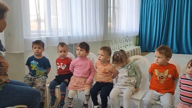Музыкальное занятие. Группа Капельки