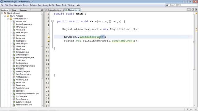 Java Tutorial for Beginners - 20 - More on Static Variables смотреть онлайн