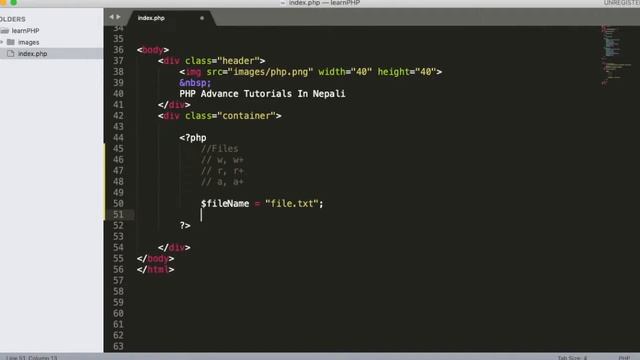 Create/Write Files in PHP || PHP Advance Tutorial in PHP смотреть онлайн