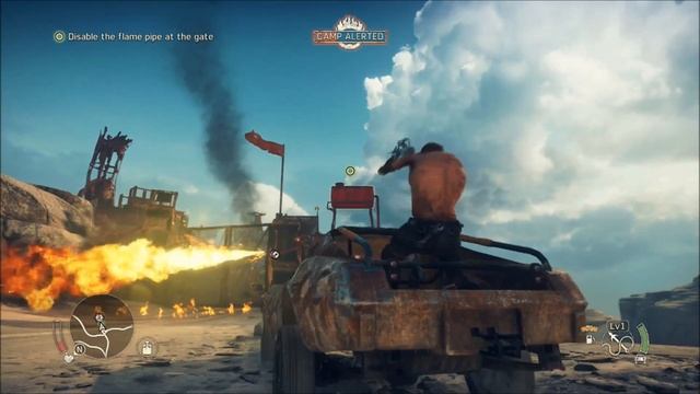 Mad Max How to Eliminate the Sniper and Enter the First Camp смотреть онлайн