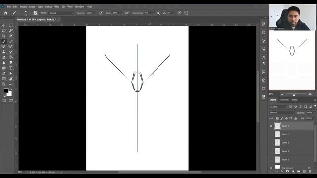 Symmetry Drawing in Photoshop | Day 15 смотреть онлайн