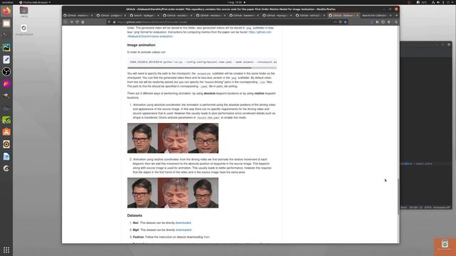 First Order Motion Model For Image Animation Fun!