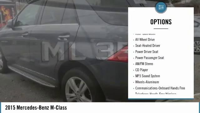 2015 Mercedes-Benz M-Class Used MP2708 смотреть онлайн