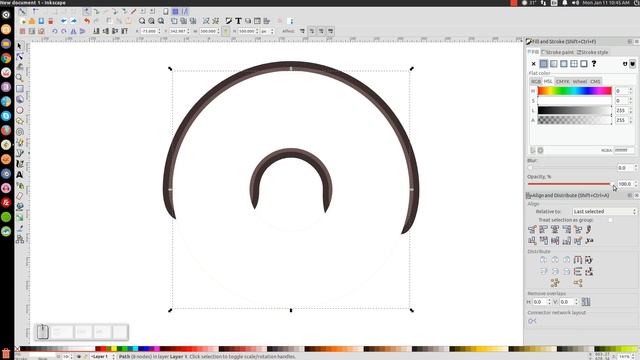 Inkscape Tutorial: Vector Donut смотреть онлайн