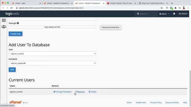 cPanel Tutorials | How to create and maintain MySQL Databases in cPanel смотреть онлайн