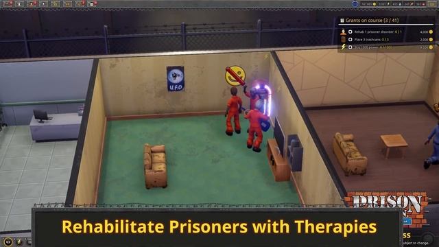 Prison Tycoon Under: New Management - Early Access Trailer смотреть онлайн
