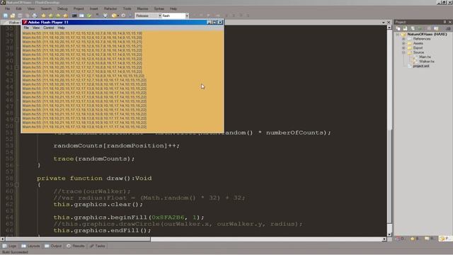 The Nature of Haxe - Intro 02 - Uniform Distribution смотреть онлайн