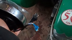 Установка и подключение светодиодной фары LED на мотоцикл Урал