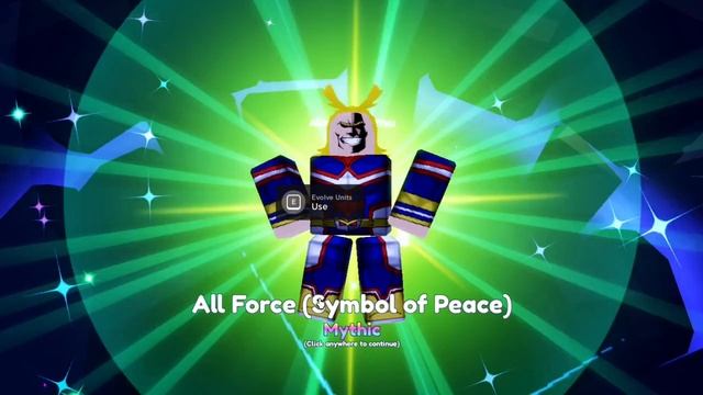 Evolving all might in anime adventures (Roblox Anime Adventures) смотреть онлайн