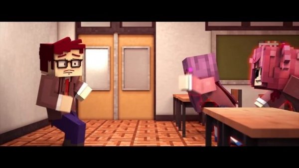 "Why Did I Say Okie Doki?” Minecraft DDLC Animated Music Video (Song By The Stupendium)