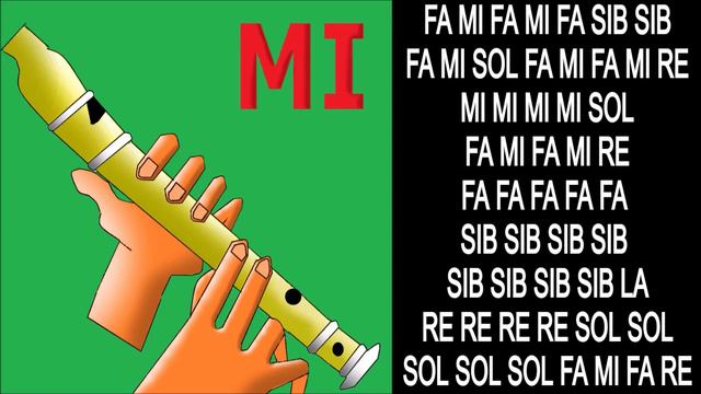 Me porto bonito, flauta dulce fácil, tutorial con animación, easy flute recorder смотреть онлайн