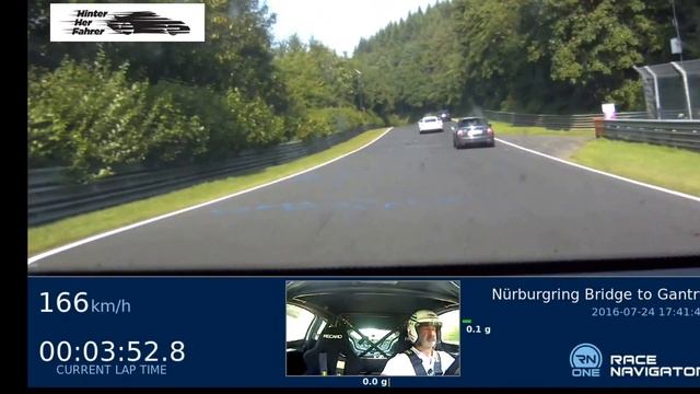 Megan RS Is Playing With A Porsche GT 3 RS On The Nordschleife, 7:45 With Traffic And A Lot Of Fun