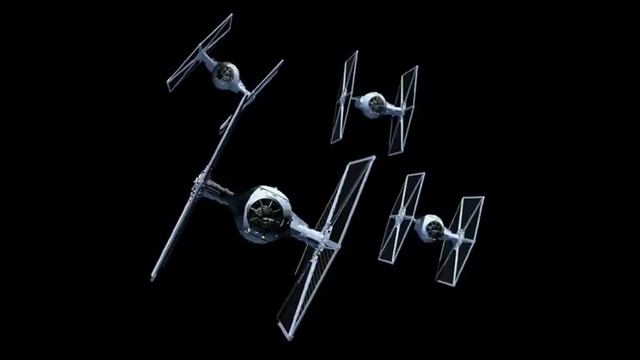 Star Wars TIE fighter flyby and spinout sound FX смотреть онлайн