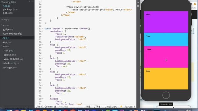 React Native - App Layout - Episode 4 смотреть онлайн