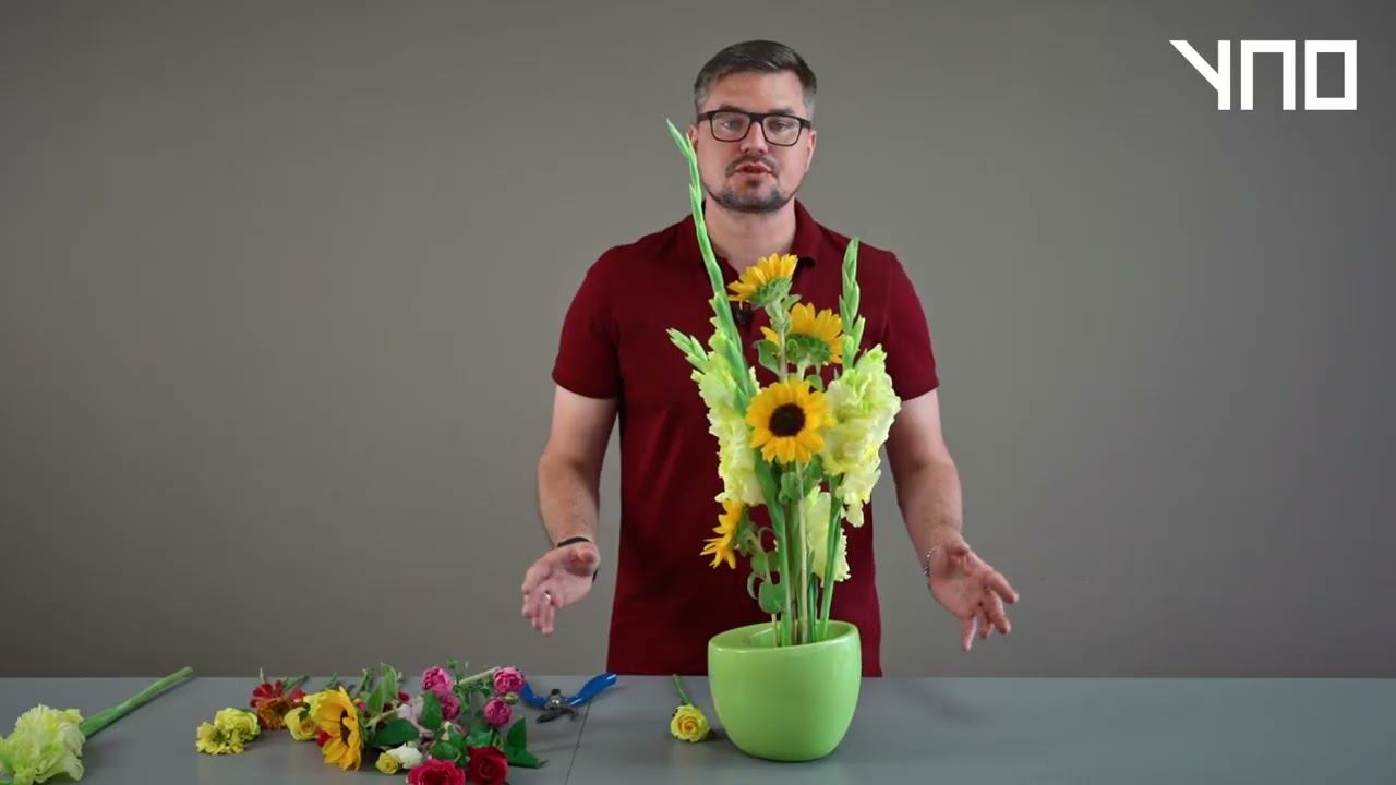 Базин Иван. дизайнерский букет на каркасе смотреть онлайн