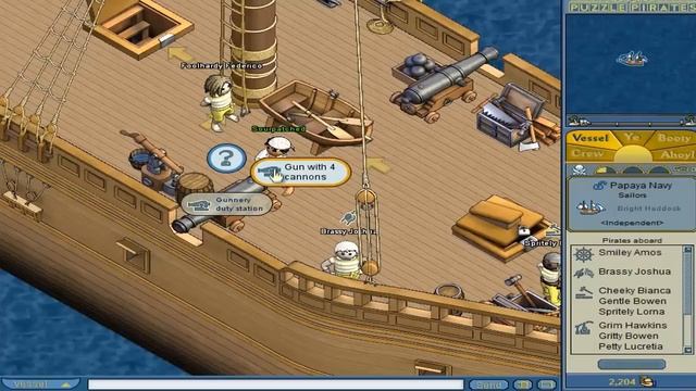 Puzzle Pirates: Ultimate Gunner Tutorial With Commentary смотреть онлайн