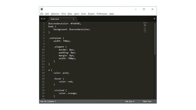 Nesting and Partials! - Intro to Sass #2 смотреть онлайн