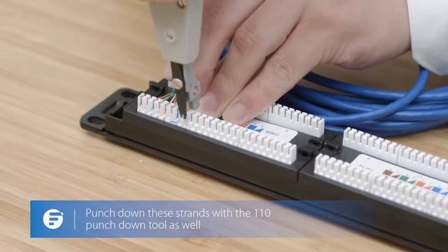 Распиновка Патч-панели cat.5e, cat.6 смотреть онлайн
