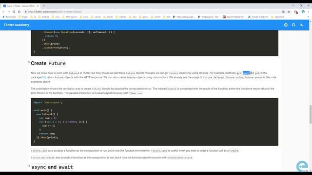 43 Döküman Üzerinden Async Kavramı Bölüm 2 | Sıfırdan Flutter ile Android ve Ios Apps Development смотреть онлайн