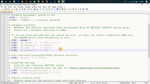 How to Set Up DVWA (Damn Vulnerable Web Application) for Ethical Hacking Testing смотреть онлайн