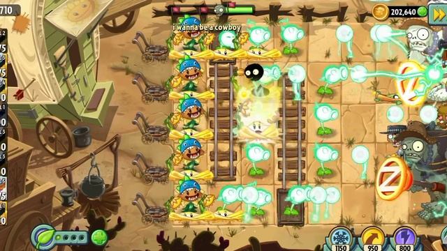 PvZ 2 custom level | cowboy смотреть онлайн