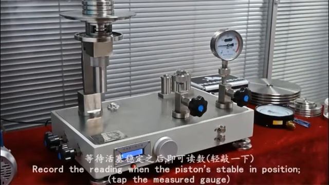 pneumatic dead weight tester operation смотреть онлайн