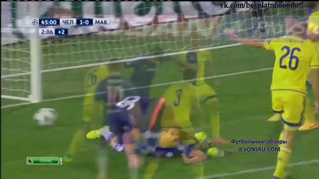 Челси 4-0 Маккаби смотреть онлайн