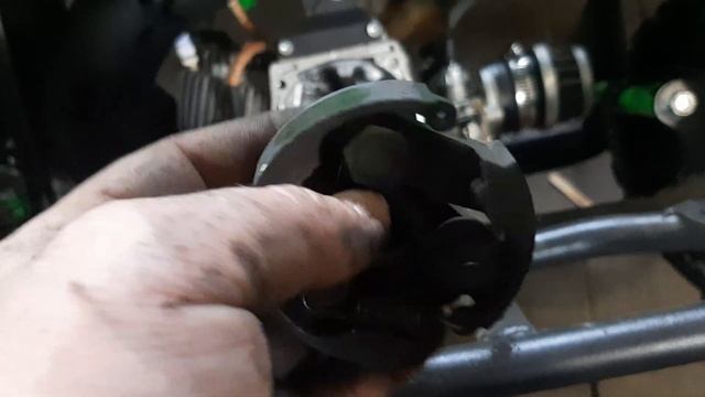 Детский квадроцикл 50 сс, ремонт сцепления