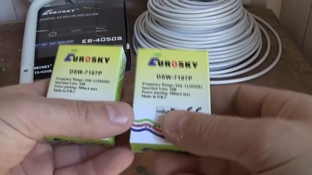 Установка спутникового ТВ своими руками. Видео 1. смотреть онлайн